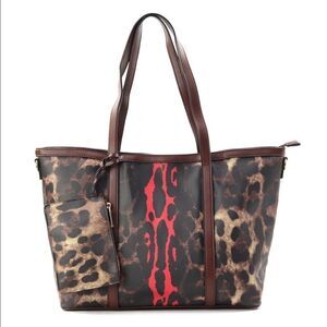 Leopard Print Handbag 